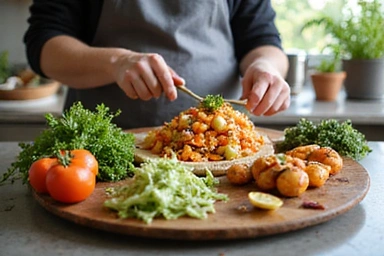 Imagen de un artículo sobre recetas saludables